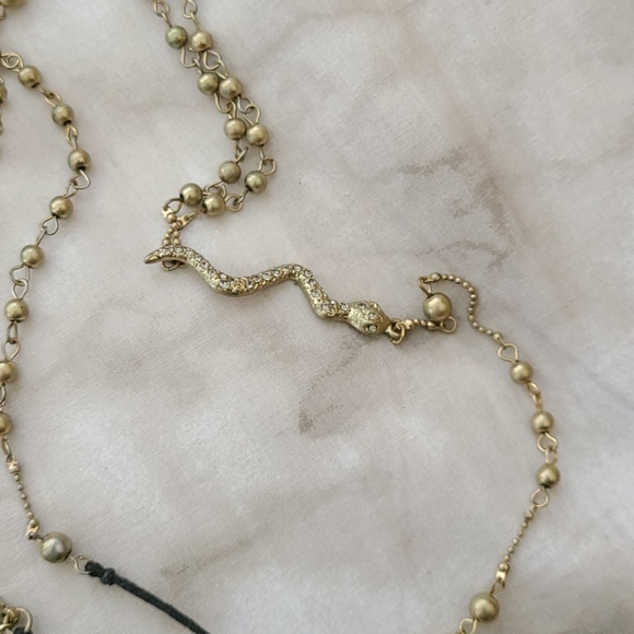Rachel Roy Snake Necklace - Picture 2 of 4